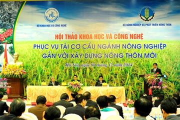 Khoa học công nghệ là then chốt trong tái cơ cấu nông nghiệp